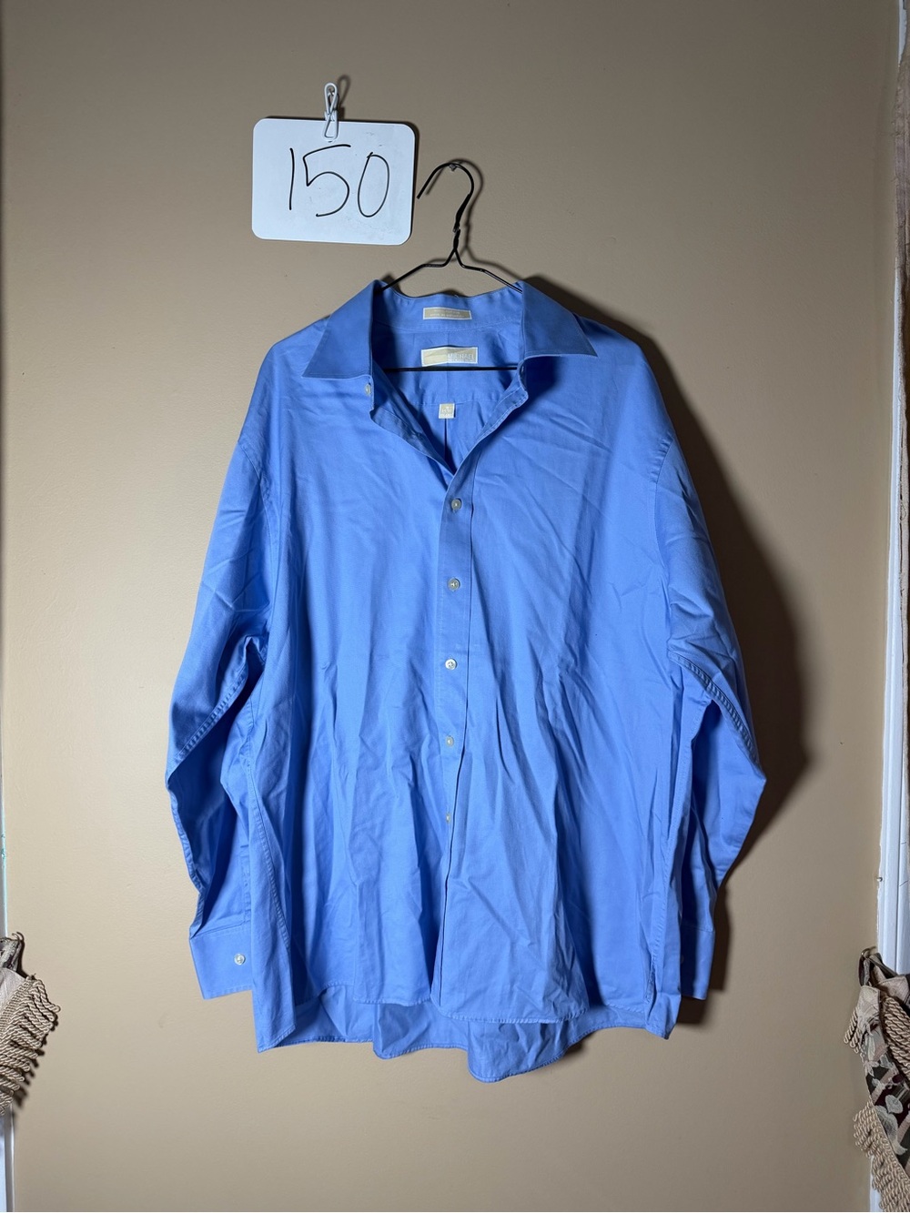 Michael Kors Light Blue Men's Dress Shirt